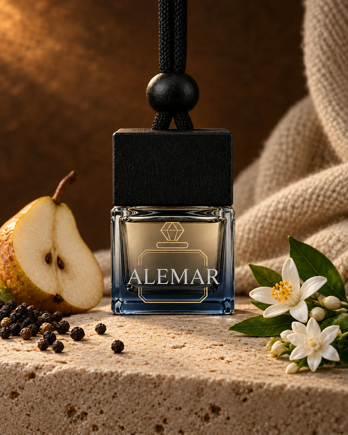 Alemar C013 gourmand hanging car diffuser 8ml scented with coffee and vanilla