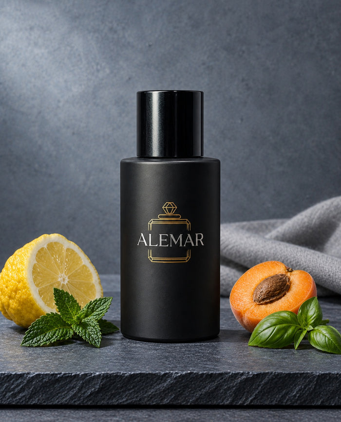 Alemar P042 fresh extrait de parfum 50ml bottle scented with citron and mint